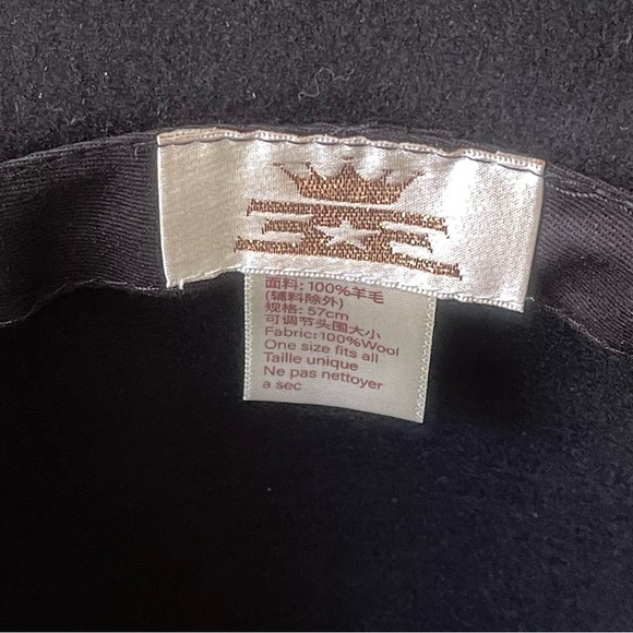 EE British wool hat wide brim elegant wild wool ha - Picture 8 of 13